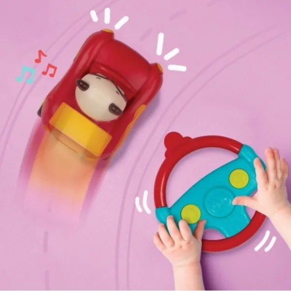 Mașinuță cu telecomandă Panda Bingo 4xAA B-Toys