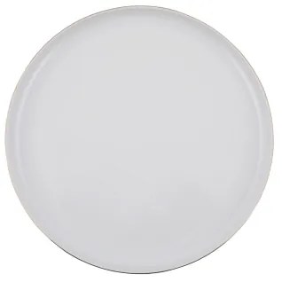 Set de masă, 24 piese, porțelan alb cu accente aurii