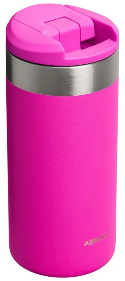 Cană termos roz din oțel inoxidabil 350 ml AeroLight™ Transit Mug Violet Blossom – Stanley