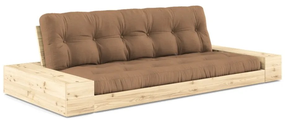 Canapea maro extensibilă 244 cm Base – Karup Design