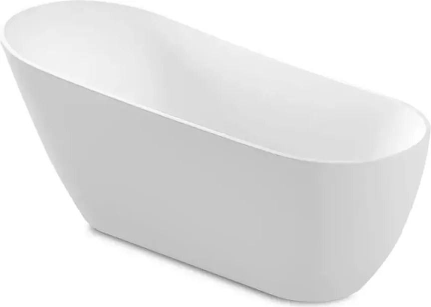 Cada freestanding Rea Santana 170x80 cm alb lucios
