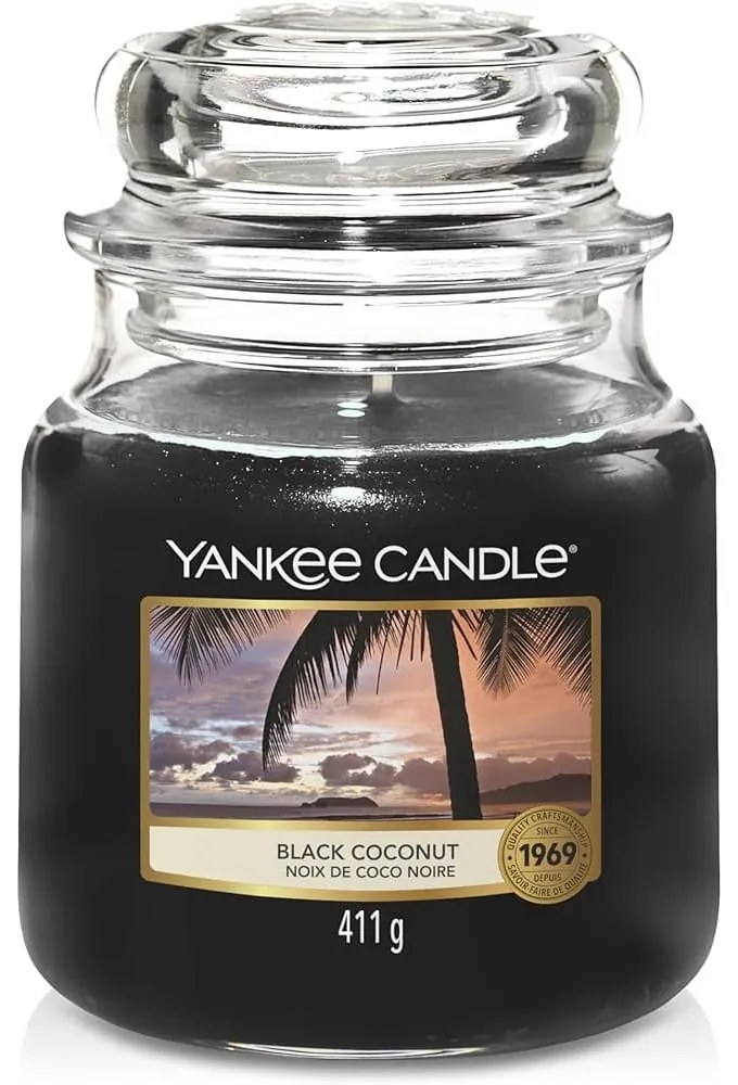 Lumânare parfumată timp de ardere 65 h Black Coconut – Yankee Candle
