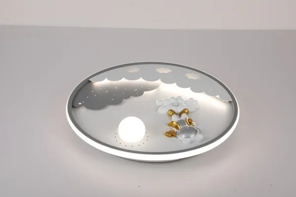 Brilagi - Plafonieră LED reglabilă pentru copii ASTRO LED/68W/230V 3000-6000K +telecomandă