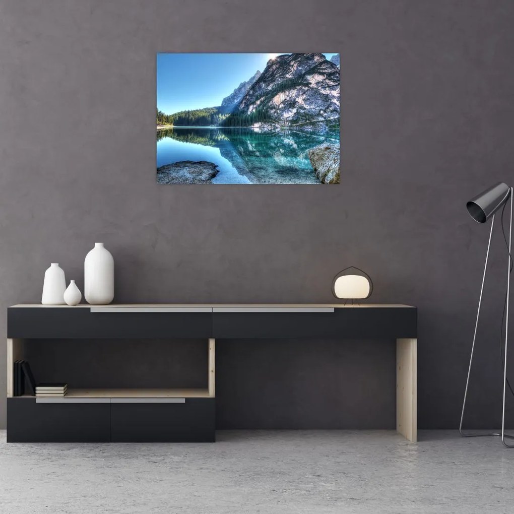 Tablou - Lac montan (70x50 cm)