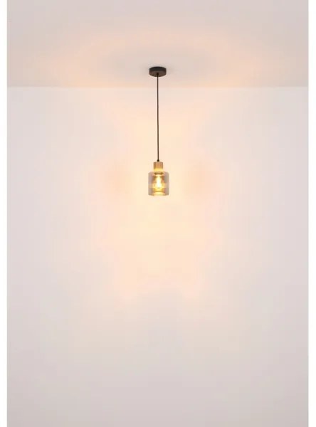 Globo 15768 - Lampă suspendată cu cablu ALEIDIS 1xE27/25W/230V Ø 12 cm