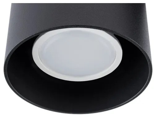 Plafonieră CREEP 2xGU10/25W/230V negru