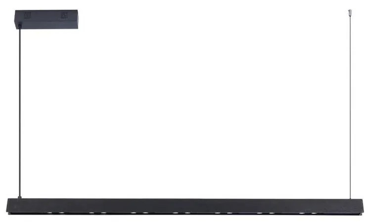 Immax NEO 07306L-LED lustru LED dimabil suspendat pe cablu MADEIRA, 26W/230V, Wi‑Fi Tuya, 122 cm, negru