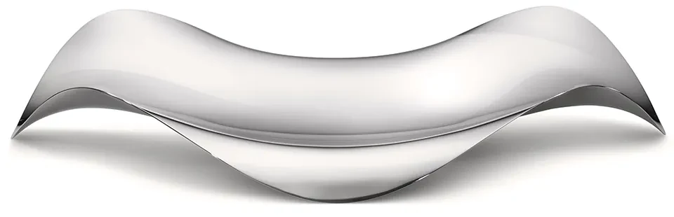 Platou oval Cobra, inox - Georg Jensen