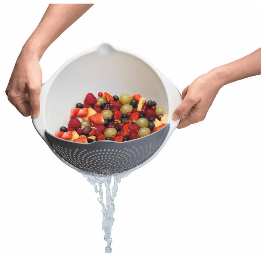 Bol cu strecurătoare 2 în 1 Metaltex, Ø 28 cm