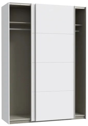 Dulap pentru haine KARO 150x210 cm, alb