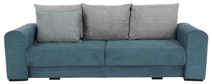 Canapea foarte spatioasa, albastru, mentol, gri deschis, GILEN BIG SOFA