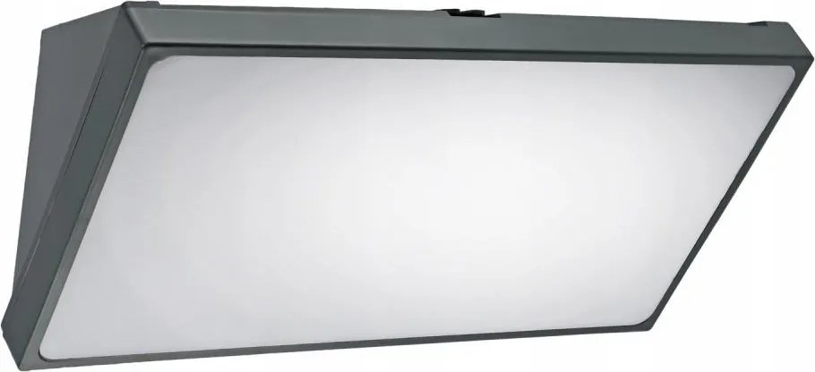 Aplica de perete pentru exterior cu senzor LED/20W/230V IP65 gri