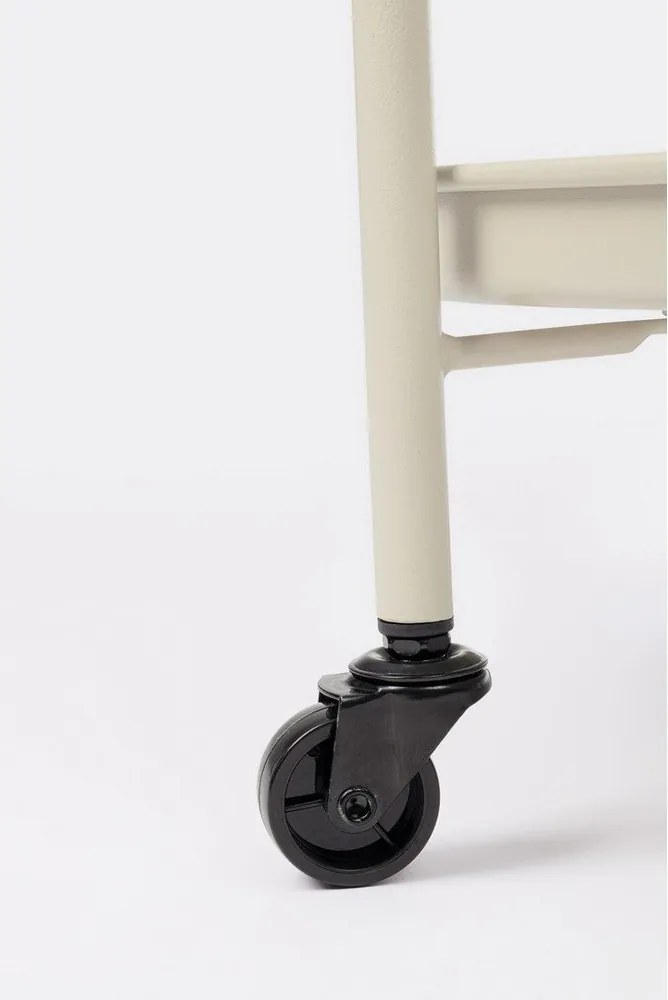 Măsuță de servire cu roți din oțel ø 44,5 cm Austin – Yes Everyday