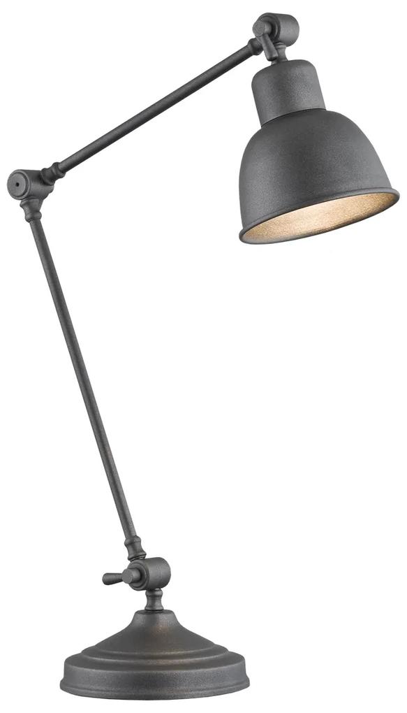 Veioza / Lampa reglabila stil industial EUFRAT antracit