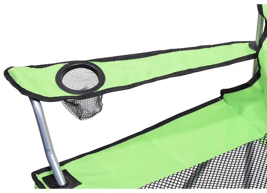 Cattara Scaun pliant de camping Net, verde