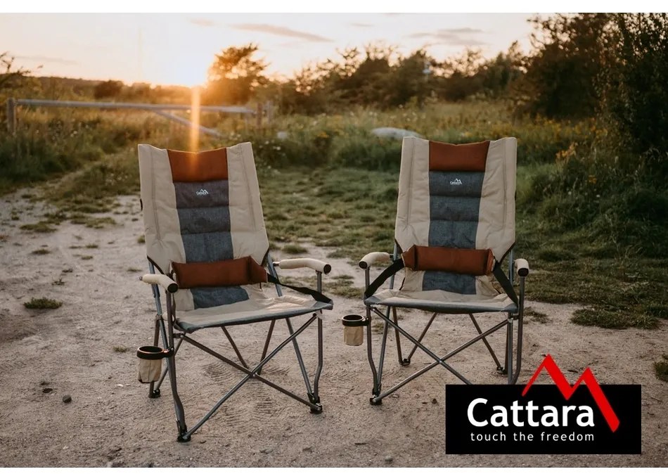 Cattara 13468 Scaun pliant de camping Grant, bej