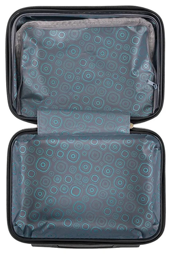 TraveLux Urban XX gurulós bőrönd szett fekete