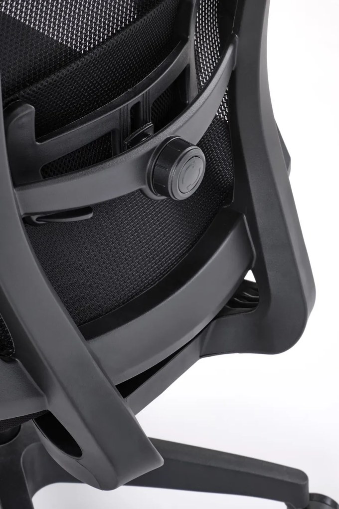 Scaun de birou Paredes negru H107 cm