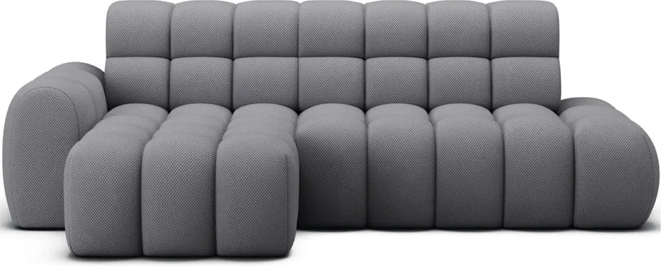 Colțar gri extensibil (cu colț pe partea stângă/cu șezlong) Ceedro – ELTAP