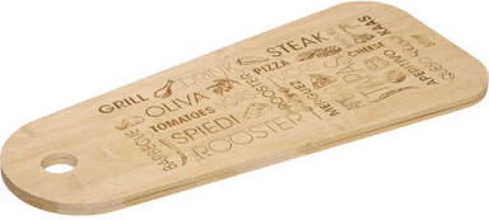 Tocator de lemn pentru servire TAPAS 45x19,7 cm