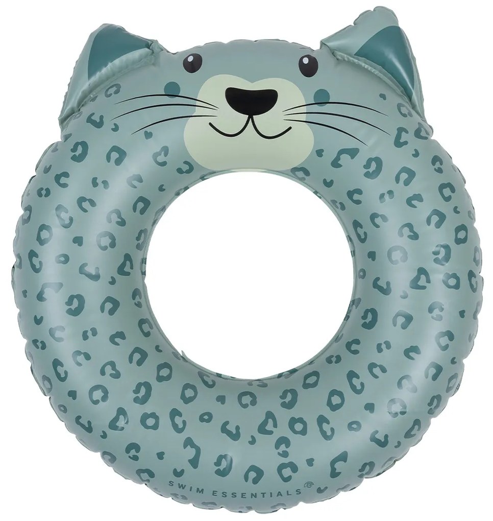 Colac copii înot Green Leopard ⌀55cm