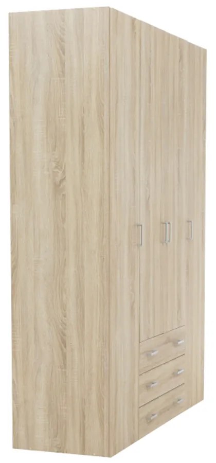 Dulap, 4 uşi, stejar sonoma, GWEN 70429