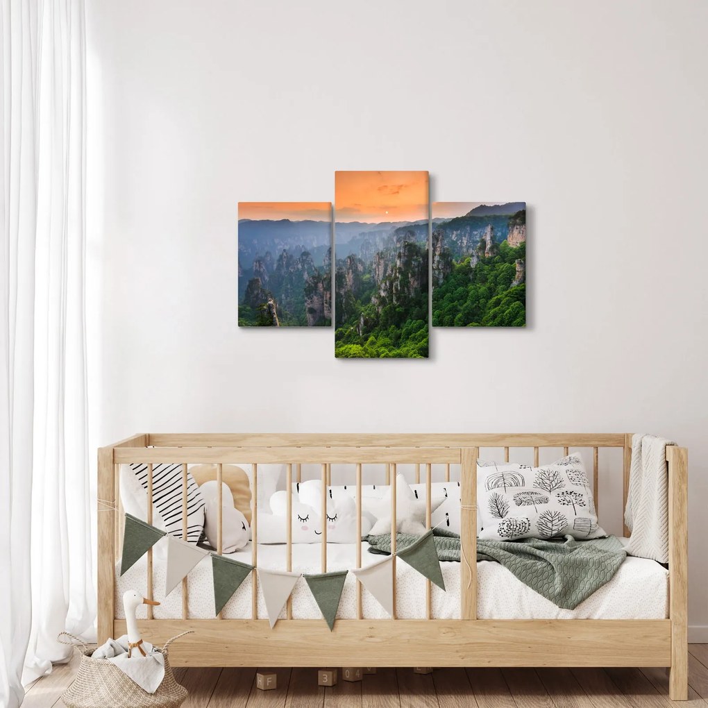 Tablou - Parcul forestier național Zhangjiajie (90x60 cm)
