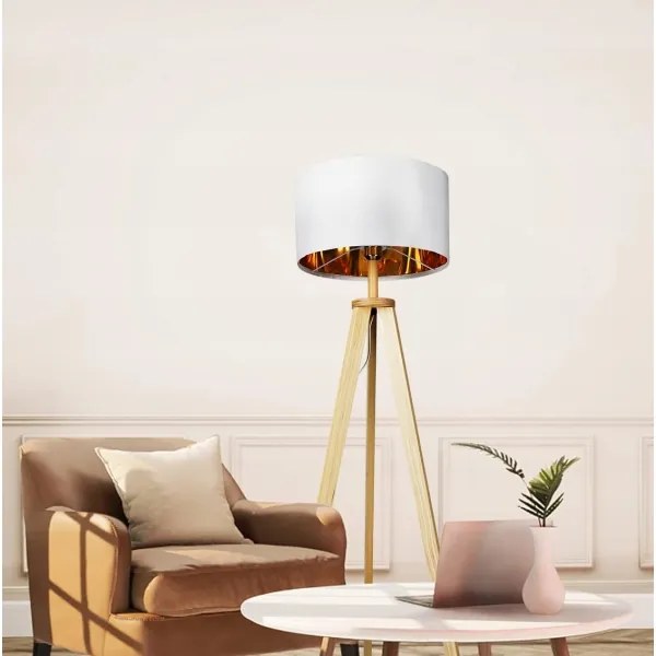 Lampadar 1xE27/40W/230V alb