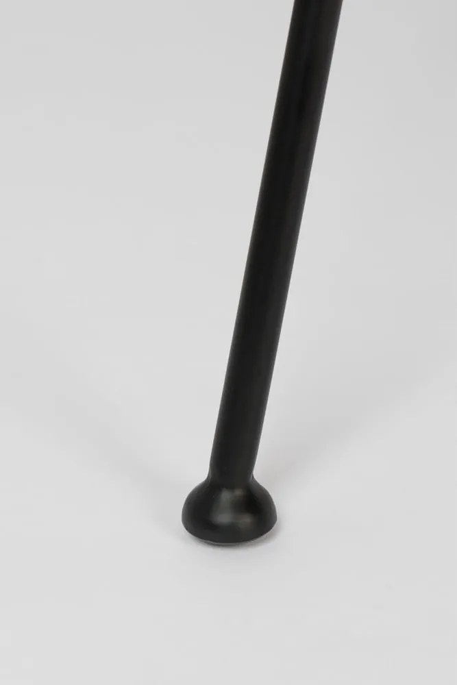 Fotoliu din piele ecologică Zuiver Feston, negru