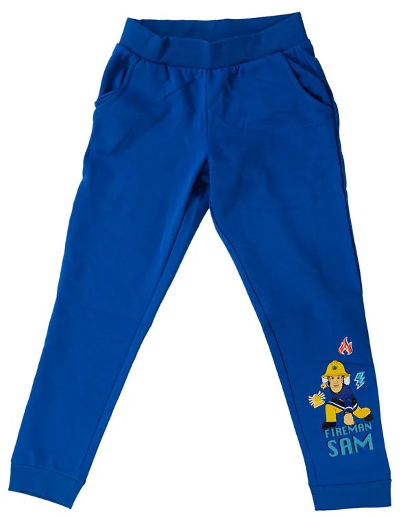 Pantaloni de trening copii FIREMAN SAM albastru - diverse marimi Marime: 98 - 104