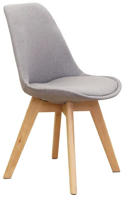 Scaun Culoare Gri / Fag, LORITA