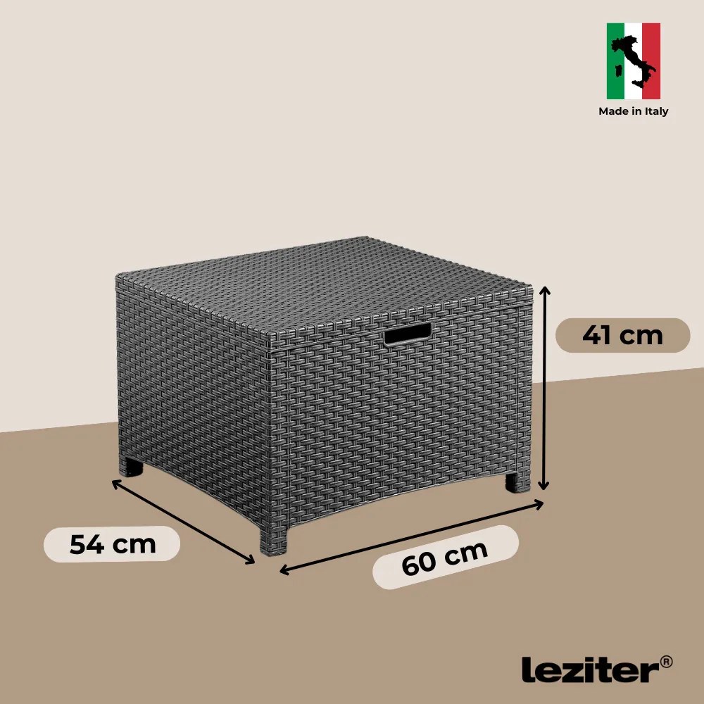 Set de mobilier de grădină Lima III cu 6 locuri, grafit