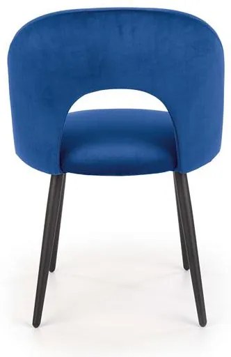 Scaun de sufragerie Kewu (Albastru închis). 1049125