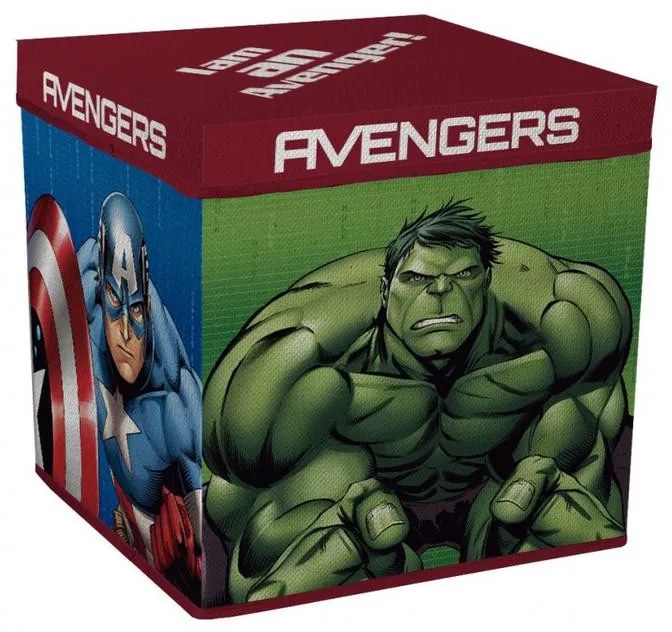 Avengers depozitare pentru jucării 30×30×30 cm