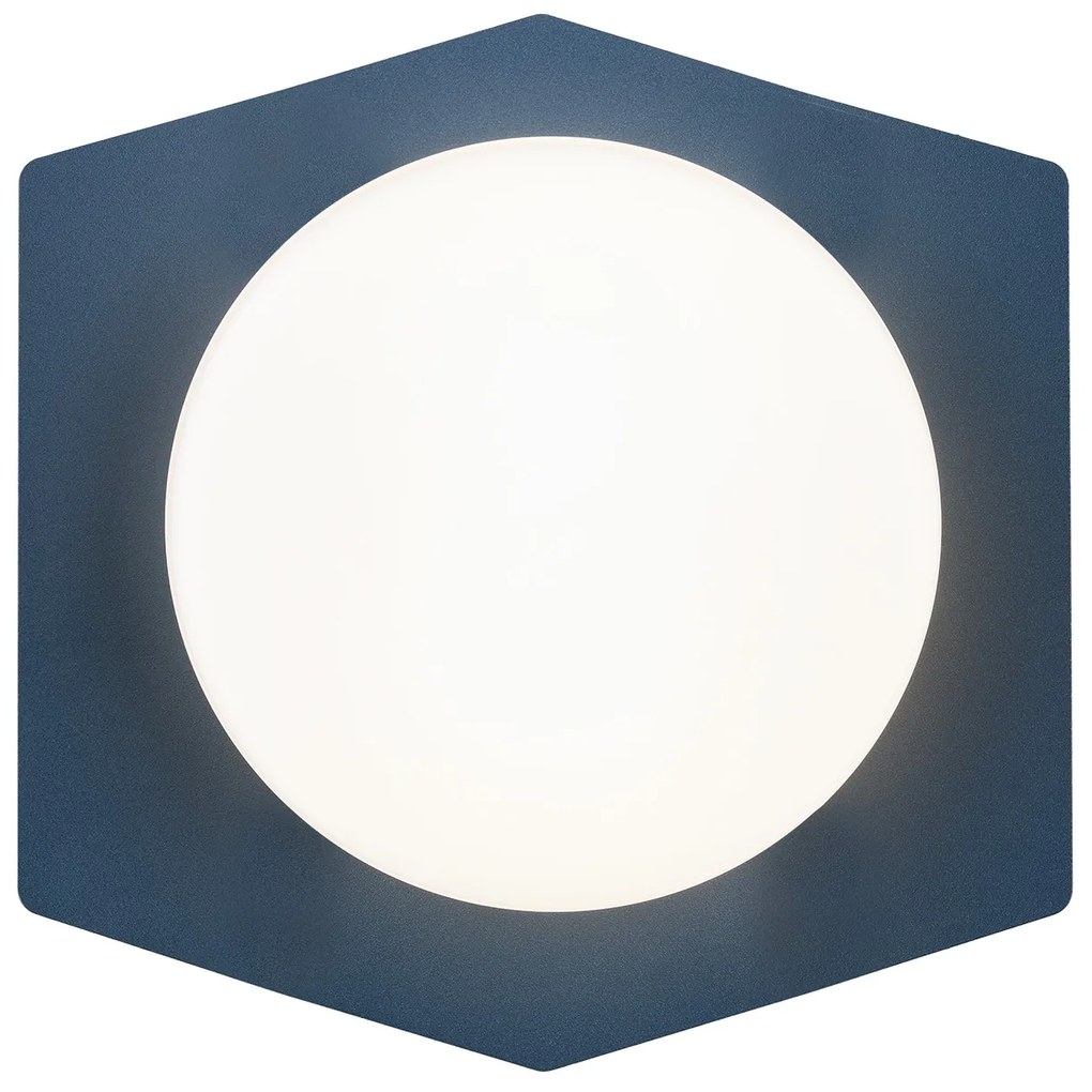 Aplica LED de perete/tavan design modern CELIA bleumarin