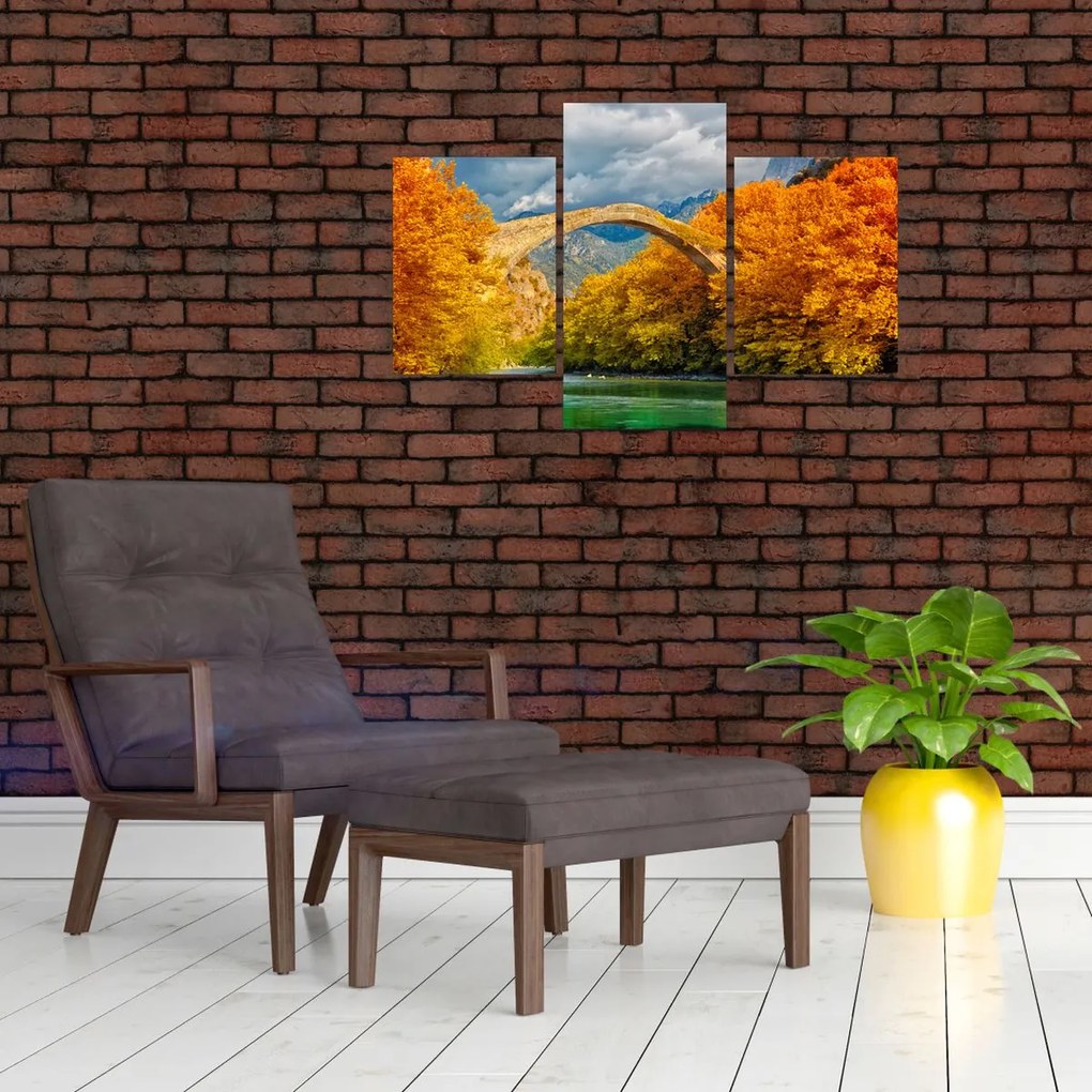 Tablou - Podul Konitsa (90x60 cm)