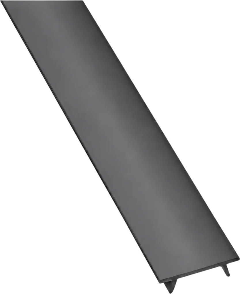 Set profil LED aplicat Glax Mini GTV, din aluminiu, alb, cu dispersor negru, 3 m Aluminiu, L:3000 mm; l:14.2 mm; H:6.6 mm, Alb/Negru, Glax Mini, 10 mm