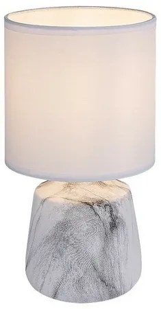 Lampă de masă Rabalux 74067 Nalisa, cilindrică, alb