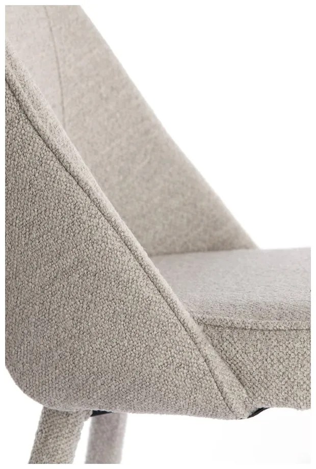 Scaun de dining gri deschis Djeslin – Light &amp; Living