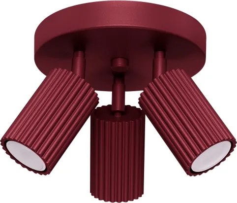 Brilagi - Lampă spot CRESTO 3xGU10/10W/230V burgundiu