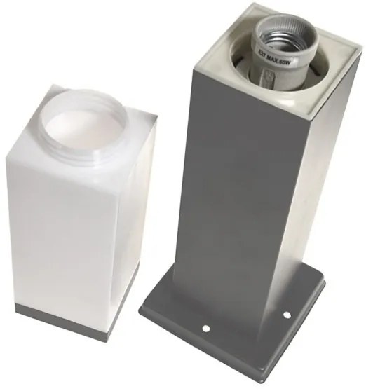 Lampă de exterior SOPPA 1xE27/60W/230V IP44 45 cm antracit