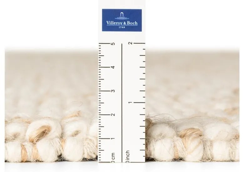 Covor bej țesut manual din amestesc de lână 120x180 cm Peas – Villeroy&amp;Boch