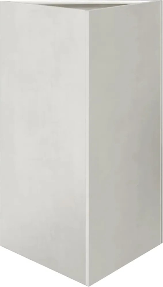 vidaXL Jardinieră de grădină, 50x43x75 cm, oțel inoxidabil, triunghi