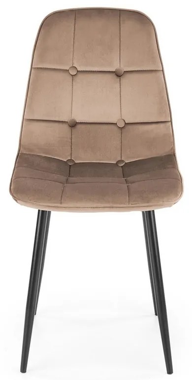 Scaun de bucaterie Lancaster, bej/negru