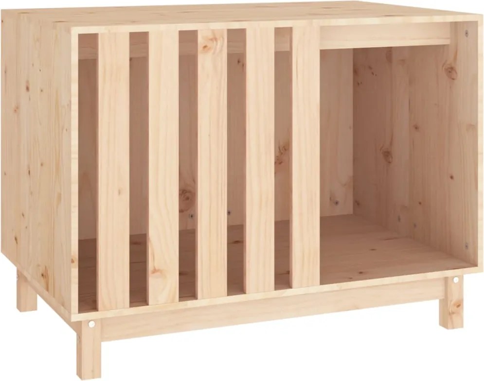 vidaXL Casă pentru câini, 90x60x67 cm, lemn masiv de pin