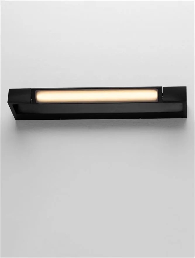 Aplica LED ambientala directionabila pentru baie/exterior IP44 PARK negru