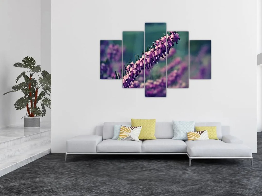 Tablou cu floare violetă (150x105 cm)