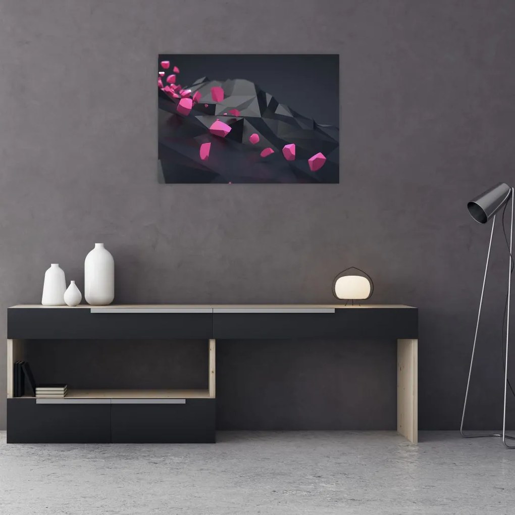 Tablou 3D abstracție (70x50 cm)