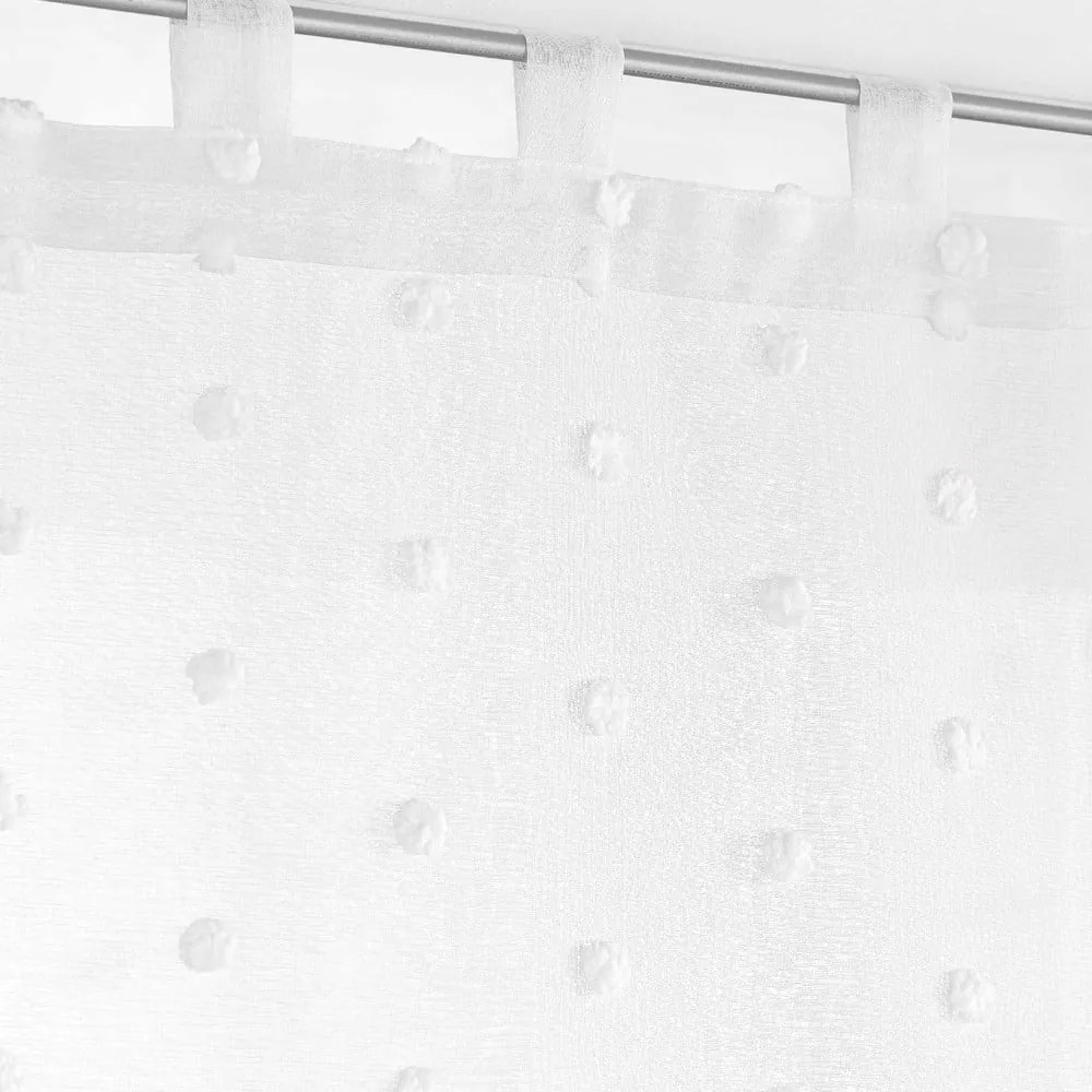 Perdea albă 60x120 cm Pompinou – douceur d'intérieur