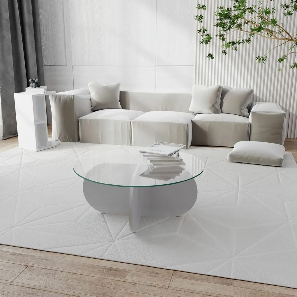 Măsuță de conferință Bubble White